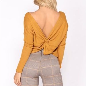 Mustard Yellow Sweater